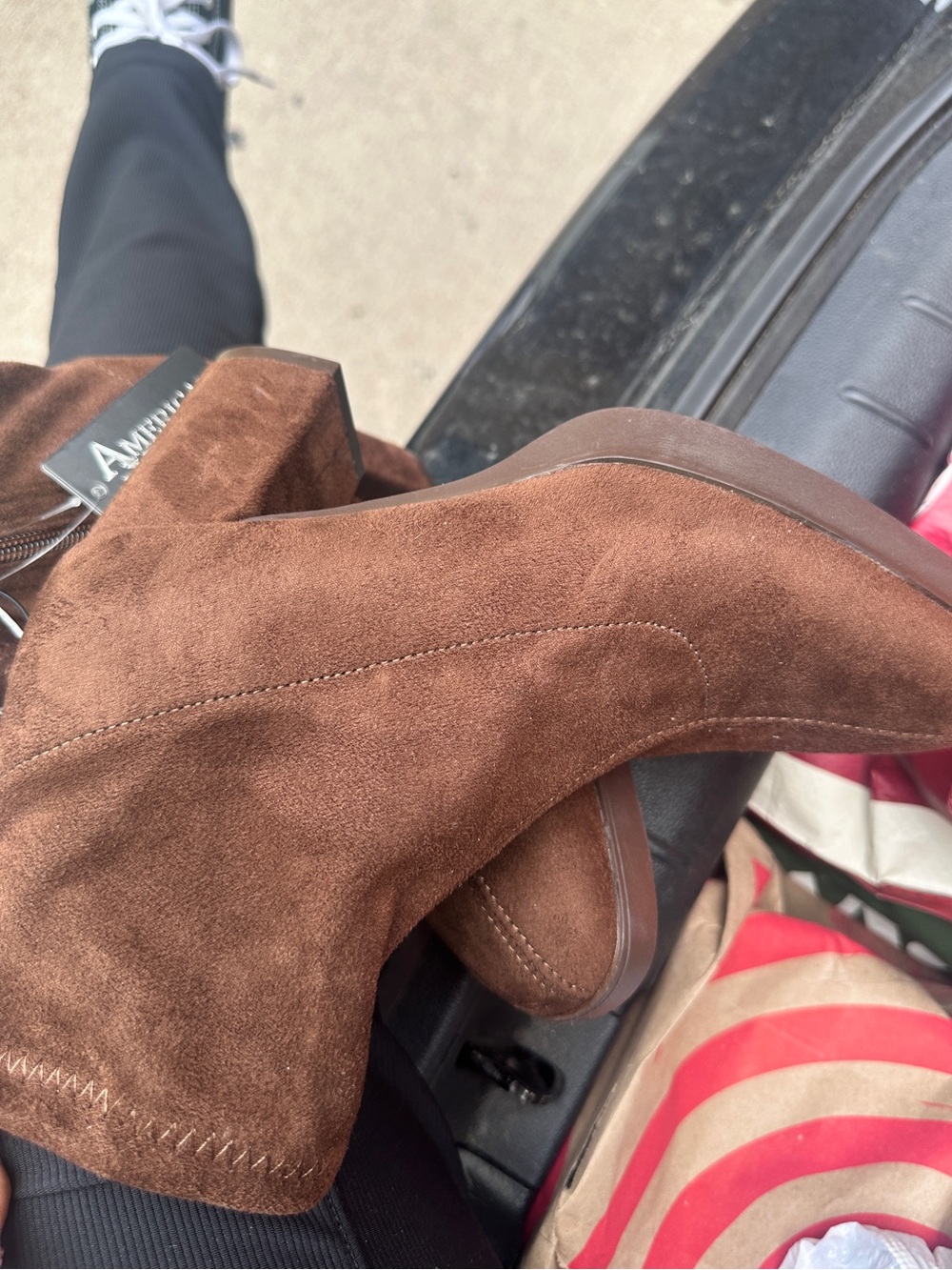 American Exchange Brown Suede High-Top Sneaker Boot